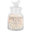 Clayre & Eef 6GL5210 Glazen voorraadpot met deksel Ø 13x23 cm