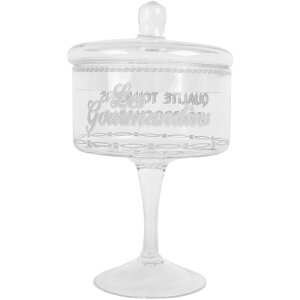 Clayre & Eef 6GL5211 Voorraadglas met deksel Ø...