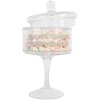 Clayre & Eef 6GL5211 Voorraadglas met deksel Ø 13x24 cm