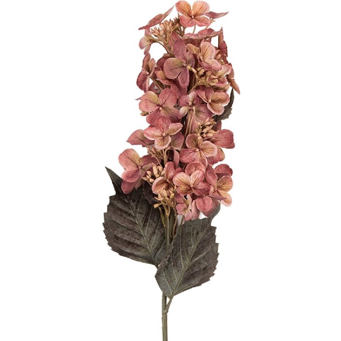 Clayre & Eef 6PL0396P Decoratieve tak met bloemen 8x8x72 cm Roze