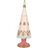 Clayre & Eef 6PR5399 Decoratieve kerstboom Ø 10x30 cm Roze