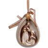 Clayre & Eef 6PR5402 Decoratieve Kerstgroep Hanger 8x4x11 cm