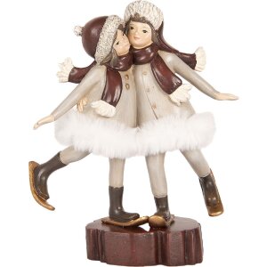 Clayre & Eef 6PR5405 Decoratie Kind 15x7x18 cm Grijs...