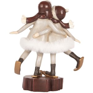 Clayre & Eef 6PR5405 Decoratie Kind 15x7x18 cm Grijs en Bruin