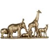 Clayre & Eef 6PR5633 Decoratieve Dieren 52x14x30 cm Goudkleurig
