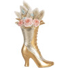 Clayre & Eef 6PR5638 Decoratieschoen 14x7x22 cm Goudkleur