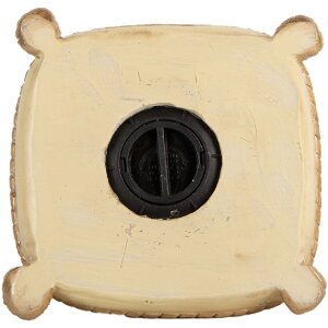 Clayre & Eef 6PR5644 Spaarpot Kat Beige 13x13x20 cm
