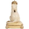 Clayre & Eef 6PR5644 Spaarpot Kat Beige 13x13x20 cm