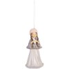 Clayre & Eef 6PR5653 Decoratie Hangfiguur Kind Beige/Grijs