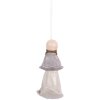Clayre & Eef 6PR5653 Decoratie Hangfiguur Kind Beige/Grijs
