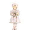 Clayre & Eef 6PR5658 Decoratiehanger Kind Roze 5x4x11 cm