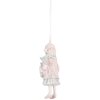 Clayre & Eef 6PR5659 Decoratiehanger Kind Roze 5x4x11 cm