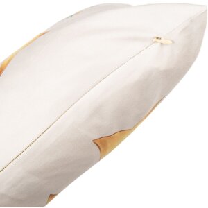 Clayre & Eef KT021.436 Kussensloop 45x45 cm Beige-Geel