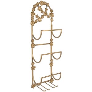 Clayre & Eef 5Y1387 Wijnflessenrek 21x13x62 cm...
