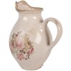 Clayre & Eef 6CE2236M Decoratieve Kan 21x16x24 cm Beige Roze