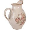 Clayre & Eef 6CE2236M Decoratieve Kan 21x16x24 cm Beige Roze