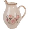 Clayre & Eef 6CE2236S Decoratieve Kan Beige Roze 16x12x19 cm