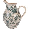 Clayre & Eef 6CE2237M Decoratieve Kan 21x16x24 cm Beige-Groen