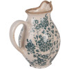 Clayre & Eef 6CE2237S Decoratieve Kan 16x12x19 cm Beige-Groen