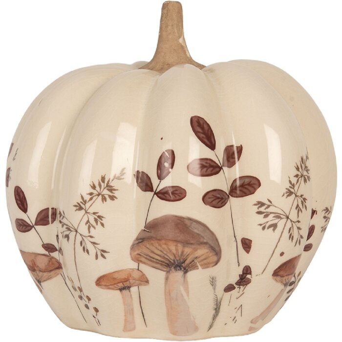 Clayre & Eef 6CE2239M Decoratie Pompoen Ø 18x18 cm