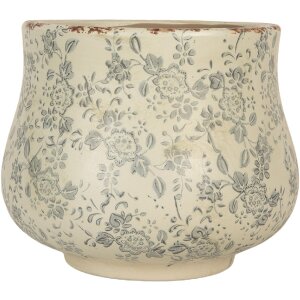 Clayre & Eef 6CE2240L Bloempot Ø 21x17 cm...