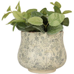 Clayre & Eef 6CE2240L Bloempot Ø 21x17 cm...