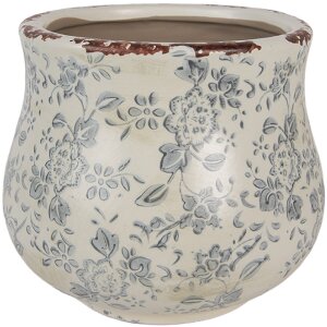 Clayre & Eef 6CE2240S Bloempot Ø 15x13 cm...