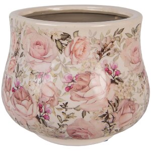 Clayre & Eef 6CE2241L Bloempot Ø 21x17 cm...