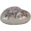 Clayre & Eef 6CE2242L Decoratie Hart 11x11x4 cm Grijs en Roze