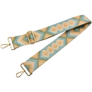 Juleeze JZBS0009 Tasriem 5x140 cm Beige Blauw