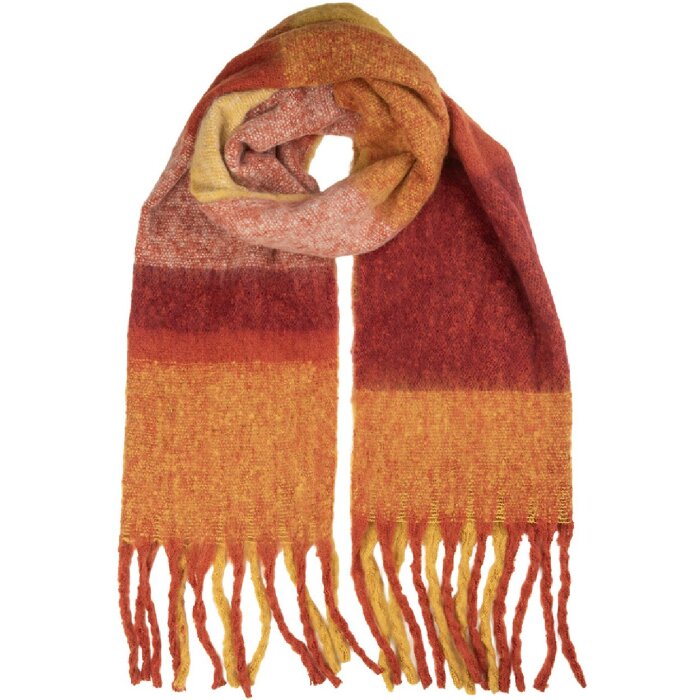 Juleeze JZSC0836R Sjaal 50x210 cm rood