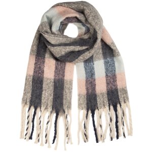 Juleeze JZSC0838BL Sjaal 50x210 cm blauw