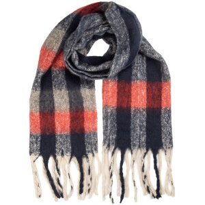 Juleeze JZSC0838R Sjaal 50x210 cm rood