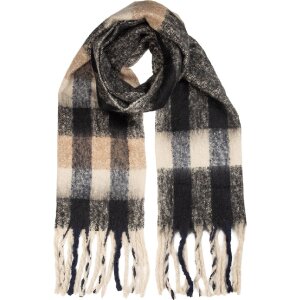 Juleeze JZSC0838Z Sjaal 50x210 cm zwart