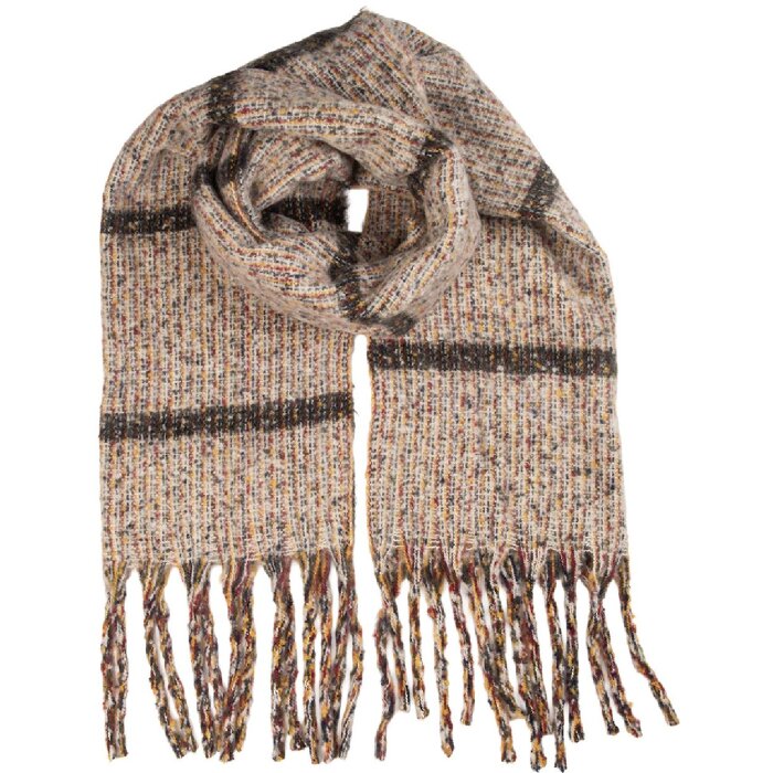 Juleeze JZSC0839BE Sjaal 50x210 cm beige