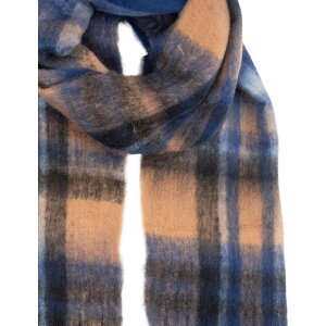 Juleeze JZSC0840BL Sjaal 50x210 cm blauw