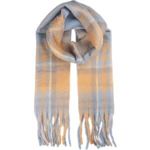 Juleeze JZSC0840LBL Sjaal 50x210 cm blauw