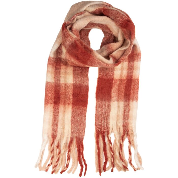 Juleeze JZSC0840R Sjaal 50x210 cm rood