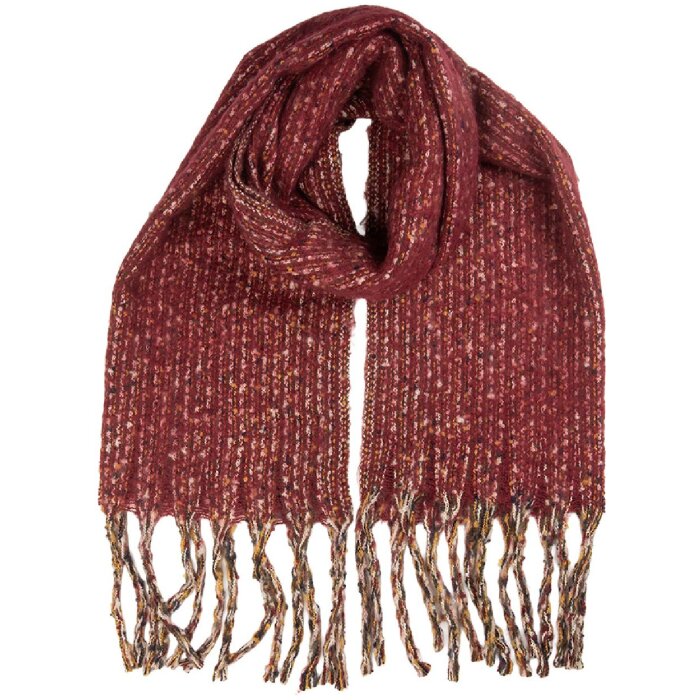 Juleeze JZSC0841R Sjaal 50x210 cm rood