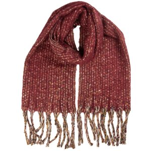 Juleeze JZSC0841R Sjaal 50x210 cm rood