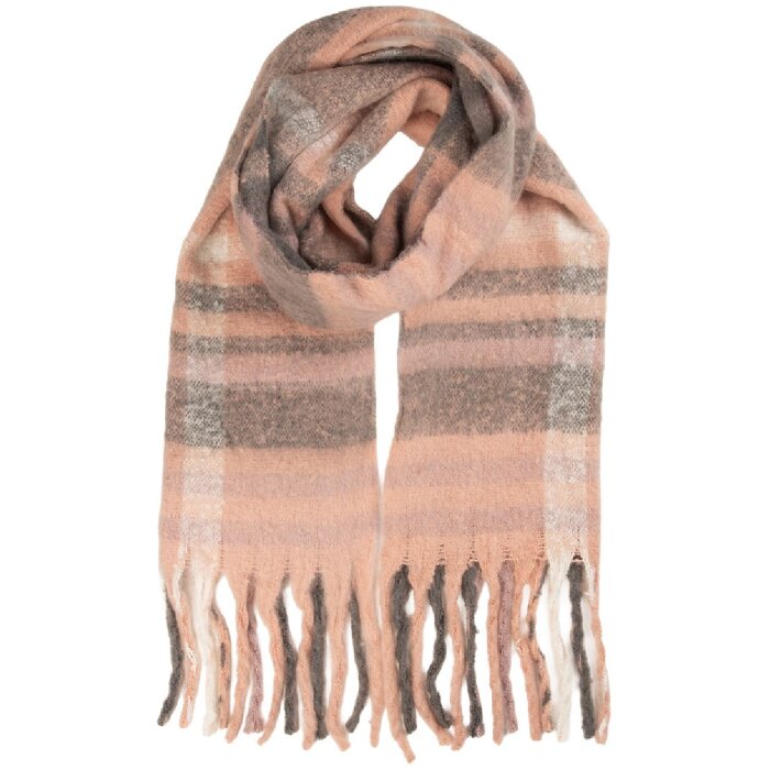 Juleeze JZSC0846 Sjaal 50x210 cm roze