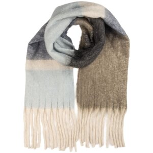 Juleeze JZSC0851 Sjaal 50x180 cm blauw