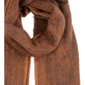 Juleeze JZSC0859 Sjaal 38x190 cm bruin en blauw