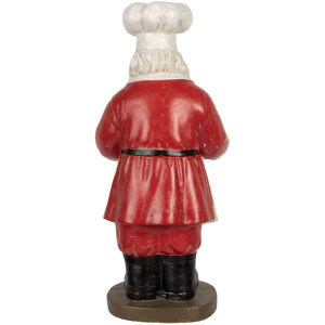 Clayre & Eef 5PR0183 Decoratie Kerstman 40x39x81 cm