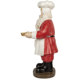 Clayre & Eef 5PR0183 Decoratie Kerstman 40x39x81 cm