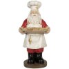 Clayre & Eef 5PR0183 Decoratie Kerstman 40x39x81 cm