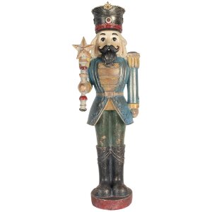 Clayre & Eef 5PR0186 Decoratie Notenkraker 21x15x60 cm