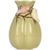 Clayre & Eef 6CE2313 Vaas Ø 14x21 cm Groen en Roze