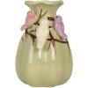 Clayre & Eef 6CE2314 Vaas Ø 10x14 cm Groen en Roze