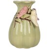 Clayre & Eef 6CE2314 Vaas Ø 10x14 cm Groen en Roze